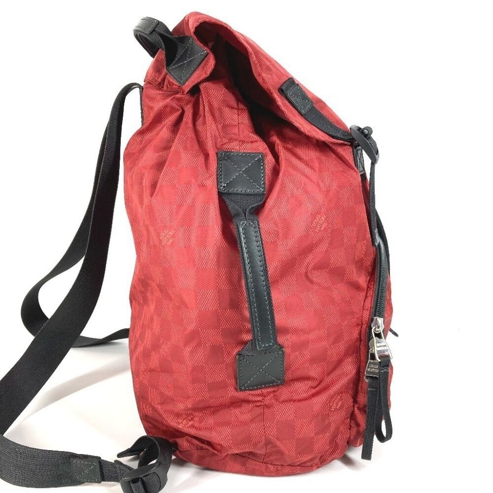 LOUIS VUITTON Damier-Adventure Adventure Light pack Backpack pouch foldable - Picture 4 of 14